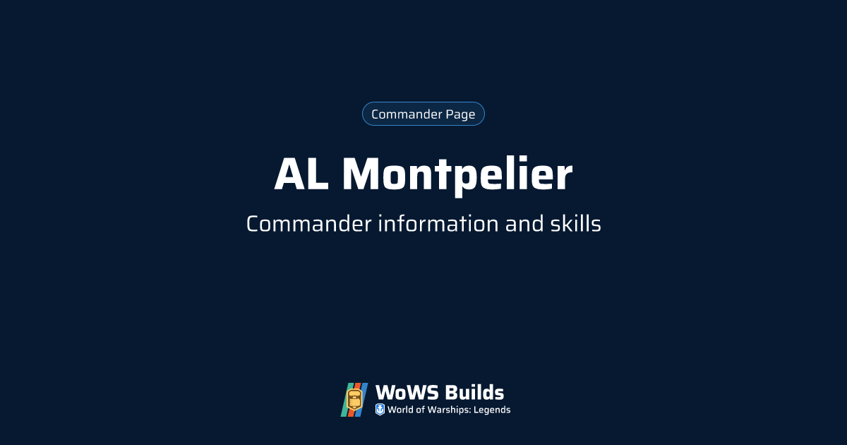 AL Montpelier - WoWS: Legends | American Cruiser Commander